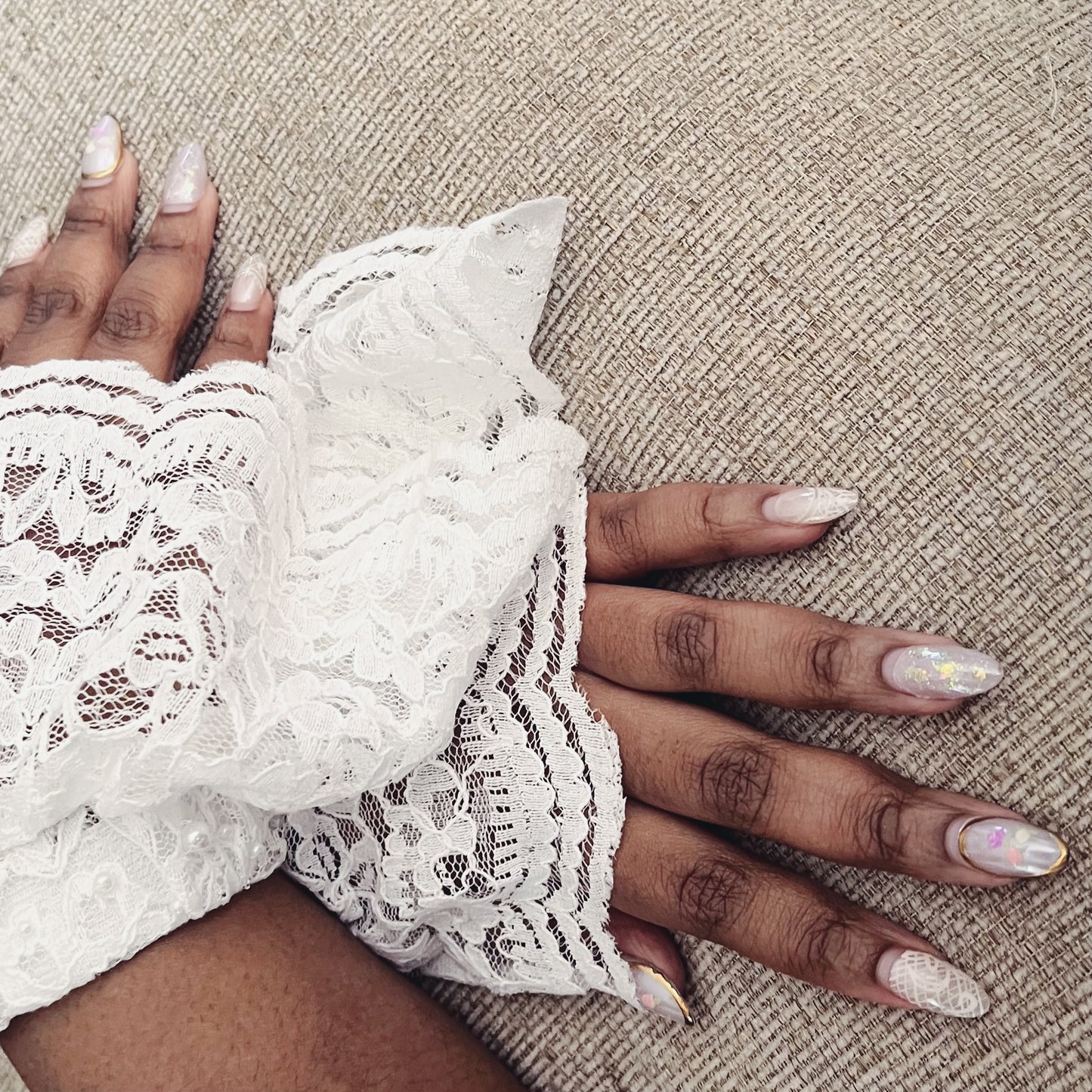 Wispy Lace Cuffs